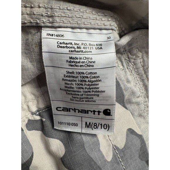 CARHARTT  Camo Utility Vest Women's M 8/10 - Picture 8 of 8